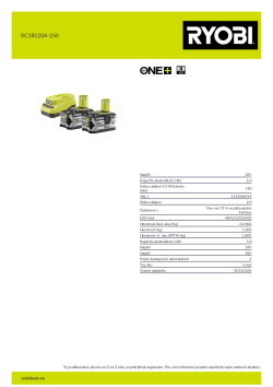 RYOBI RC18120A  5133006919 A4 PDF