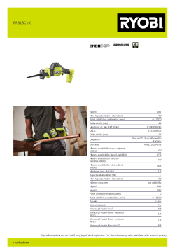 RYOBI RRS18C1  5133006503 A4 PDF