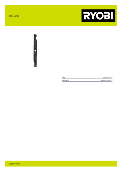 RYOBI RAC468  5132006196 A4 PDF