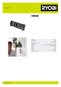 RYOBI RC18ASV  5133006453 A4 PDF