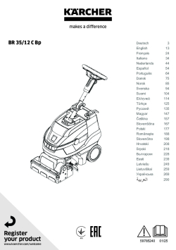 Návod k obsluze vč. bezpečnostních informací
