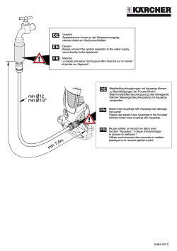 Návod k obsluze vč. bezpečnostních informací