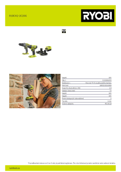 RYOBI R18CK2  5133006592 A4 PDF