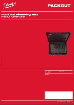 MILWAUKEE PACKOUT™ box pro instalatéry 4932499704 A4 PDF