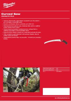 MILWAUKEE Zahnutá pila 4932498623 A4 PDF