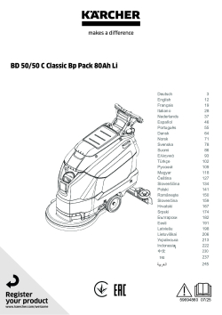 Návod k obsluze vč. bezpečnostních informací