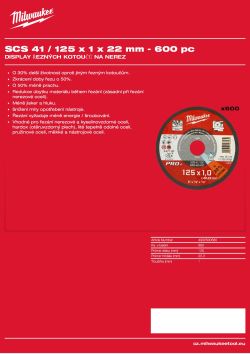MILWAUKEE Kufřík (600 ks) 4932500580 A4 PDF