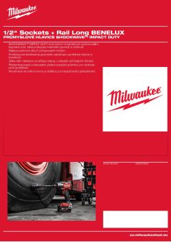 MILWAUKEE SHOCKWAVE™ IMPACT DUTY IMPACT SOCKETS 4932479659 A4 PDF