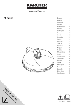 Návod k obsluze vč. bezpečnostních informací
