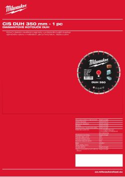 MILWAUKEE Contractor DUH 4932478707 A4 PDF