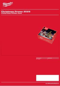 MILWAUKEE Christmas Promo 2025 4932500297 A4 PDF