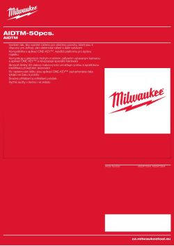 MILWAUKEE AIDTM 4933473564 A4 PDF