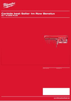 MILWAUKEE EU 1 m SDS-Plus 4932480776 A4 PDF