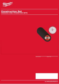 MILWAUKEE Diamond Disc Promotion Sets 4932471968 A4 PDF