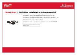 MILWAUKEE SDS-Max  Odsávání prachu ze sekání 4932471041 A4 PDF