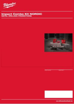 MILWAUKEE Metal drilling promotions 4932479971 A4 PDF