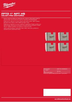 MILWAUKEE Čelisti 1″ NPT HS 4932480223 A4 PDF