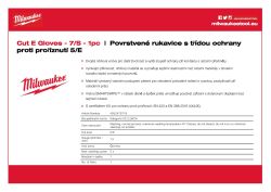 MILWAUKEE Rukavice CutE - 7/S - 1 pár 4932479718 A4 PDF