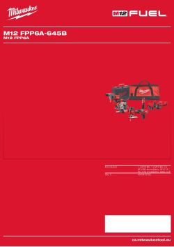 MILWAUKEE M12 FPP6A 4933479792 A4 PDF