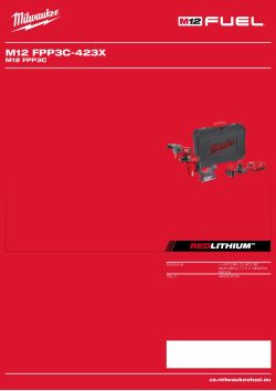 MILWAUKEE M12 FPP3C 4933479793 A4 PDF