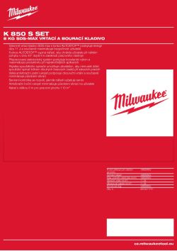 MILWAUKEE K 850 4933471751 A4 PDF