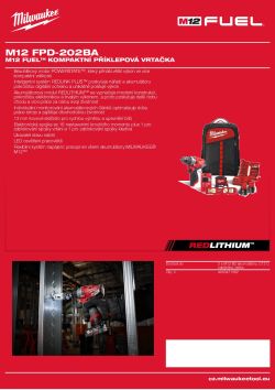 MILWAUKEE M12 FPD 4933471382 A4 PDF