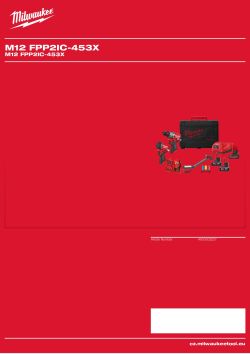MILWAUKEE M12 FPP2IC-453X 4933502227 A4 PDF