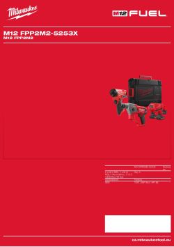MILWAUKEE M12 FPP2M2 4933492639 A4 PDF