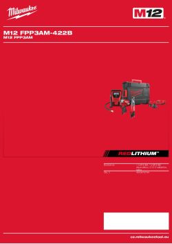 MILWAUKEE M12 FPP3AM 4933479794 A4 PDF