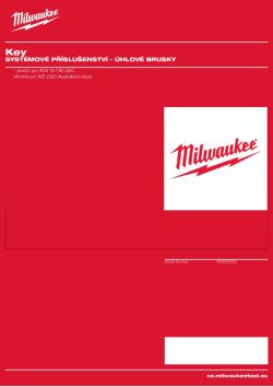 MILWAUKEE System accessories - Angle grinders 4932622925 A4 PDF