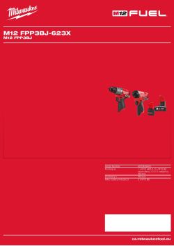 MILWAUKEE M12 FPP3BJ 4933499443 A4 PDF