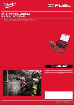MILWAUKEE M12 FPP2A 4933464819 A4 PDF