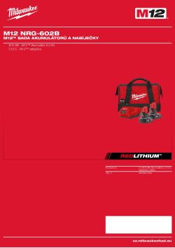 MILWAUKEE M12 NRG-602 4933451564 A4 PDF