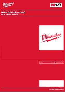 MILWAUKEE M18 BPP2P 4933464150 A4 PDF