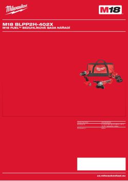 MILWAUKEE M18 BLPP2H 4933498596 A4 PDF
