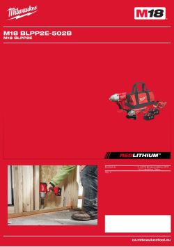 MILWAUKEE M18 BLPP2E 4933498206 A4 PDF