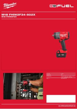 MILWAUKEE M18 FHIW2F34 4933492781 A4 PDF