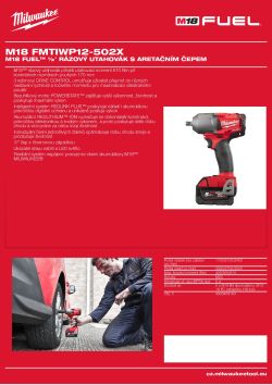 MILWAUKEE M18 FUEL™ ½″ mid torque impact wrench with pin detent 4933471206 A4 PDF