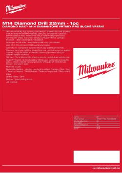 MILWAUKEE 22 mm - M14 4932471766 A4 PDF