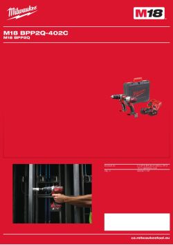 MILWAUKEE M18 BPP2Q 4933471197 A4 PDF