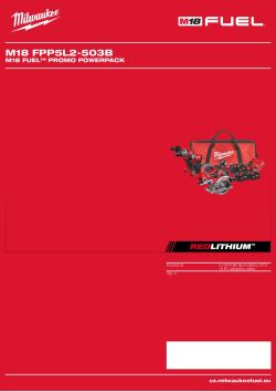 MILWAUKEE M18 sada nářadí 4933479904 A4 PDF