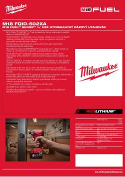 MILWAUKEE M18 FQID 4933464025 A4 PDF