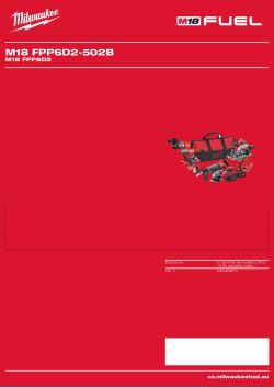 MILWAUKEE M18 FPP6D2 4933464815 A4 PDF