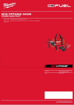MILWAUKEE M18 FPP2M2 4933472132 A4 PDF