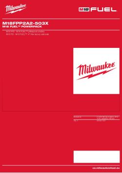 MILWAUKEE M18 FPP2A 4933471327 A4 PDF