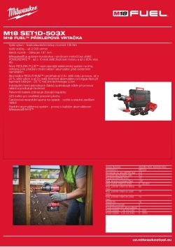 MILWAUKEE M18 FUEL™ příklepová vrtačka 4933451455 A4 PDF