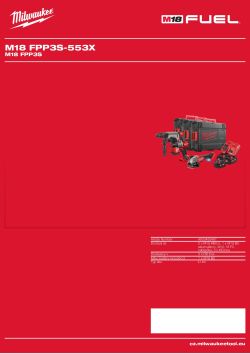 MILWAUKEE M18 FPP3S 4933492467 A4 PDF