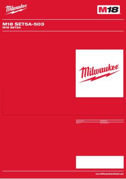 MILWAUKEE M18 SET5A 4933459612 A4 PDF