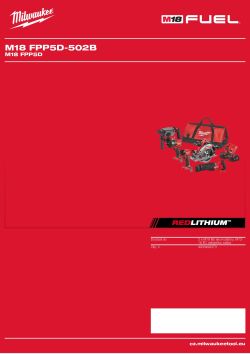 MILWAUKEE M18 FPP5D 4933492373 A4 PDF