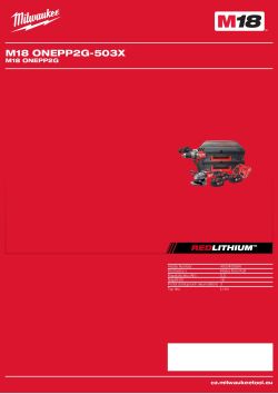 MILWAUKEE M18 ONEPP2G 4933459384 A4 PDF
